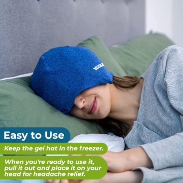 MigraFreeze Deluxe Headache Hat for Ultimate Comfort