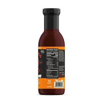 Kosmos Q Honey Jalapeno BBQ Sauce - 15.5 Oz Bottle for BBQ & Marinades w/Sweet and Spicy Flavor - Thick Barbecue Sauce for Tender & Juicy Meat (Honey Jalapeno)