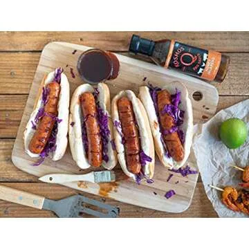 Kosmos Q Honey Jalapeno BBQ Sauce - 15.5 Oz Bottle for BBQ & Marinades w/Sweet and Spicy Flavor - Thick Barbecue Sauce for Tender & Juicy Meat (Honey Jalapeno)