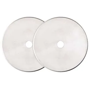 Fiskars 60mm Titanium Rotary Blades for Crafting & Sewing