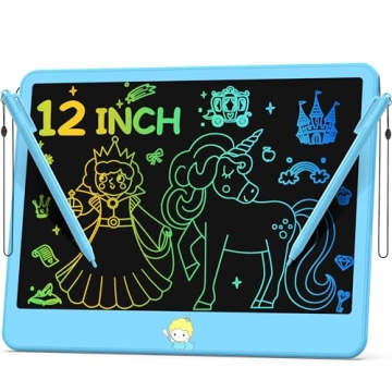LCD Writing Tablet for Kids 12 Inch, Kids Learning Toys Drawing Pad for Boys Girls, Erasable Doodle ...