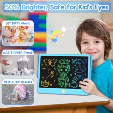 Hockvill 12-Inch LCD Writing Tablet - Kids Learning Toy