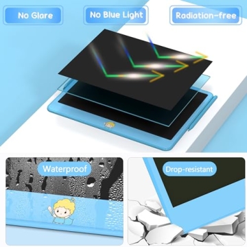 Hockvill 12-Inch LCD Writing Tablet - Kids Learning Toy