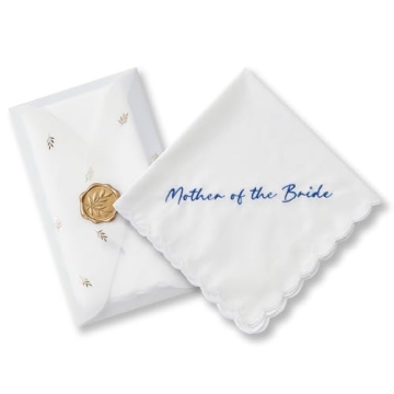 Elegant TRULIVA Wedding Handkerchief for Parents - Meaningful Gift for Weddings