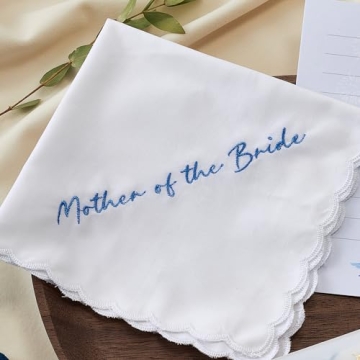 Elegant TRULIVA Wedding Handkerchief for Parents Gift