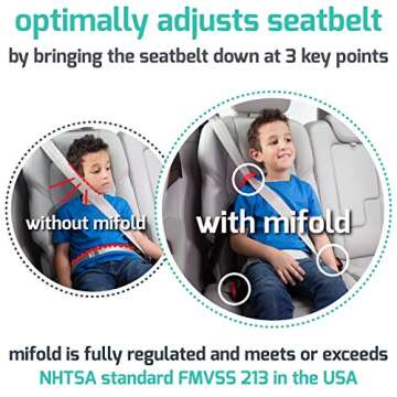mifold Compact Booster Seat – Safe & Portable for Kids