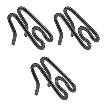 Herm Sprenger - Package of 3-3.25mm Black Stainless Steel Spike/Pinch/Prong Extra Link