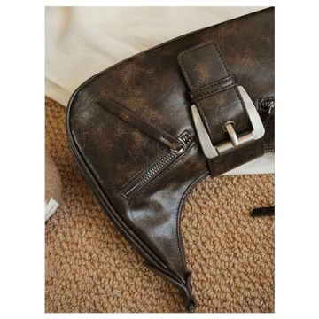 Verdusa Vintage PU Leather Shoulder Bag Stylish Practical