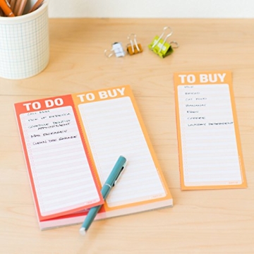 Knock Knock To Do Buy Perforated Note Pad 60 Sheets