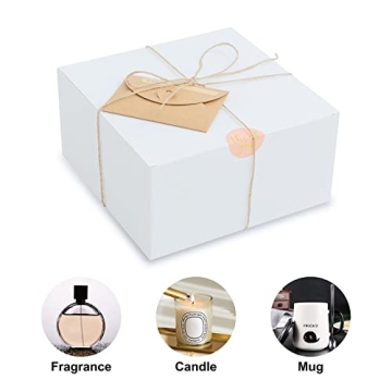 YUEFANBOX White Paper Gift Boxes for All Events