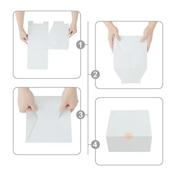 YUEFANBOX White Paper Gift Boxes for All Events