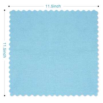 Orighty 24-Pack Microfiber Cleaning Cloths for All Surfaces