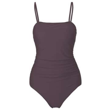 Stylish Tummy Control One Piece Swimsuit for Women
