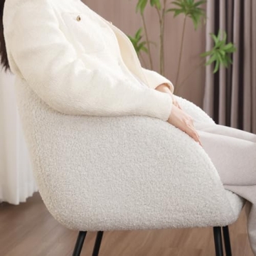 Stylish Zesthouse Sherpa Dining Chairs Set of 2