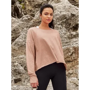 Panadila Women's Open Back Workout Top for Stylish Workouts