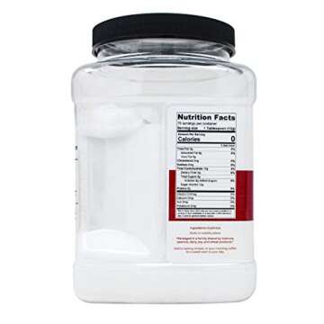 Erythritol Granules (2lbs) by Hoosier Hill Farm, Made in the USA. Gluten-Free, Natural Sweetener