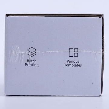 Phomemo Label Printer - M110 Thermal Label Printer Barcode Label Maker Mini Bluetooth Sticker Printer for Small Business, Home, Office, Logo, Address, Name Tag, Clothing, Organizing, Pink