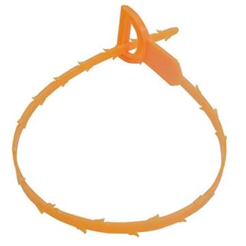 4 Pack Hair Drain Clog Remover, Ishua Hair Drain Clog Remover Cleaning Tool Multi-tooth Hair Drain Clog Remover Efficiently Catches Hair 19.3 Inch Plastic Drain Cleaner Removal