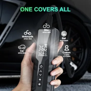 Portable Air Compressor 3X Faster 10000mAh