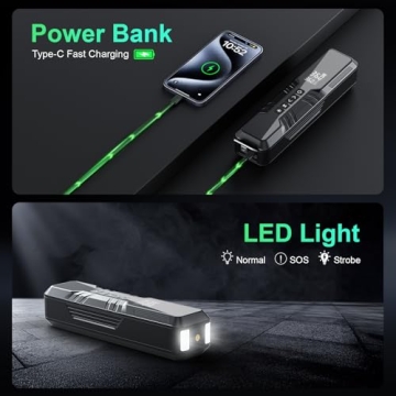 Portable Air Compressor 3X Faster 10000mAh