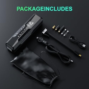 Portable Air Compressor 3X Faster 10000mAh