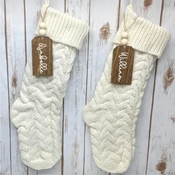 Fesciory 18 Inch Christmas Stockings for Festive Decor