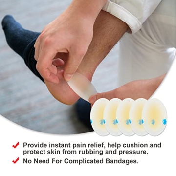 Gel Blister Bandages - Waterproof Relief for Feet