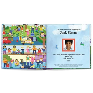 Super Incredible Big Brother Book for Twins - Personalized Gift