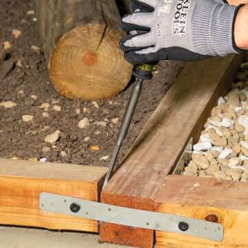 Klein Tools 32753SD SDS Demolition Screwdriver, Flat Chisel and Bull Point Tips, Use with Rotary Hammer Drills and Handheld Pry Bars, 3-Piece