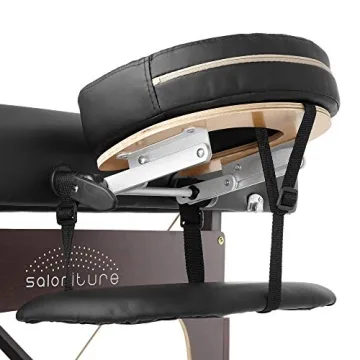 Saloniture Professional Portable Massage Table - Sturdy & Lightweight