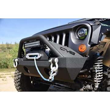 Front Bumper Stubby Enhance Fog Lights and Durability
