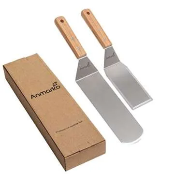 Professional Metal Spatula Set - Perfect for BBQ and Cooking