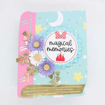 KSCRAFT Large Book Mini Album Metal Cutting Dies Stencils for DIY Scrapbooking Decorative Embossing DIY Paper Card