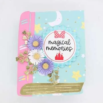 KSCRAFT Large Book Mini Album Metal Cutting Dies Stencils for DIY Scrapbooking Decorative Embossing DIY Paper Card