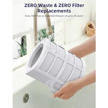 Nuwave OxyPure ZERO Air Purifier Washable Filter Large Room