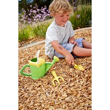 Eco-Friendly Green Toys Watering Can Toy Set for Kids