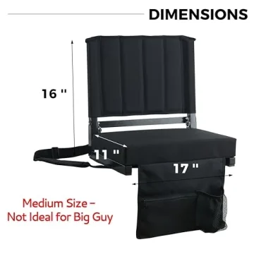 Comfortable SPORT BEATS Stadium Seats for All Ages