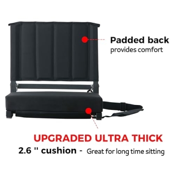 Comfortable SPORT BEATS Stadium Seats for All Ages