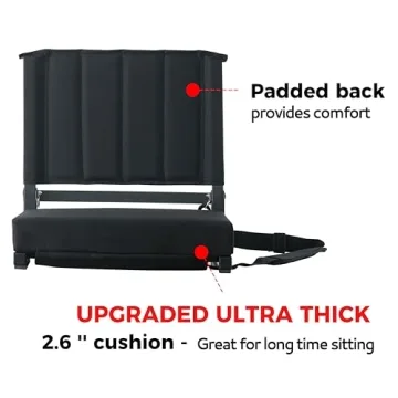 Comfortable SPORT BEATS Stadium Seats for All Ages