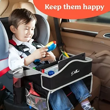 PILLANI Kids Travel Tray for Car & Airplane Entertainment