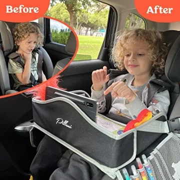 PILLANI Kids Travel Tray for Car & Airplane Entertainment