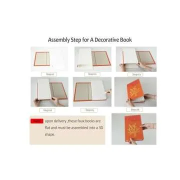 TOP CLADD Decorative Faux Books for Elegant Home Decor