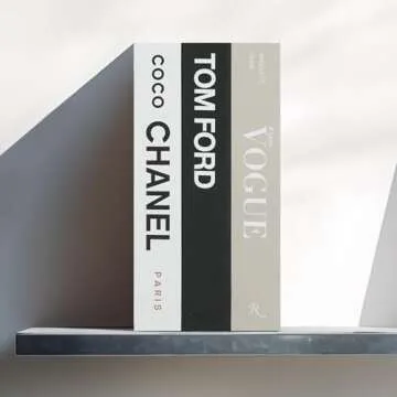 TOP CLADD Decorative Faux Books for Elegant Home Decor