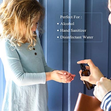 Hydior Amber Glass Spray Bottles for Essential Oils