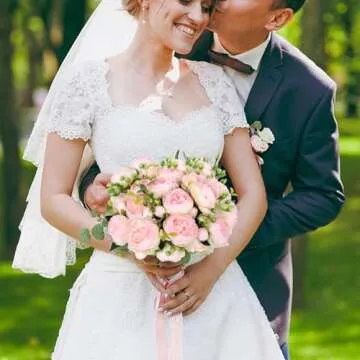 DEEMEI Artificial Peonies Flower Silk Peony Bouquet 4 Bundles Faux Persian Rose with Eucalyptus Leaves for Home Wedding Party Decoration (Light Pink)