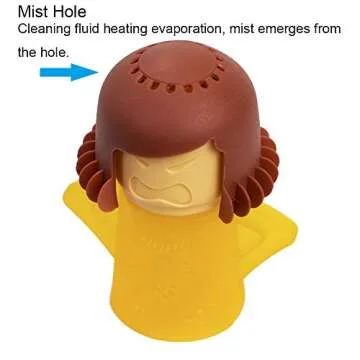 Angry Mama Microwave Cleaner - Easy Steam Cleaning Gadget