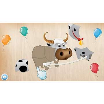 Toddler Puzzles and Animal Games for Kids Fun