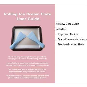 Square Rolled Ice Cream Maker for Healthy Treats