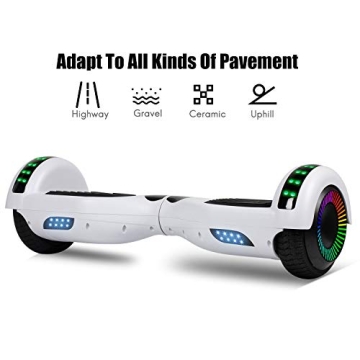 LIEAGLE 6.5" LED Hoverboard for Kids and Adults