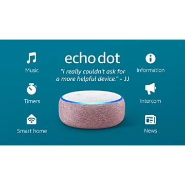 Echo Dot Smart Speaker with Alexa for Home and More